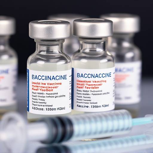 A close-up of vaccine vials and syringes, representing the importance of vaccinations in disease prevention.