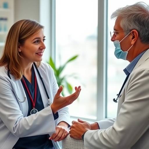 A doctor consulting with a patient, emphasizing the importance of personalized preventive care.